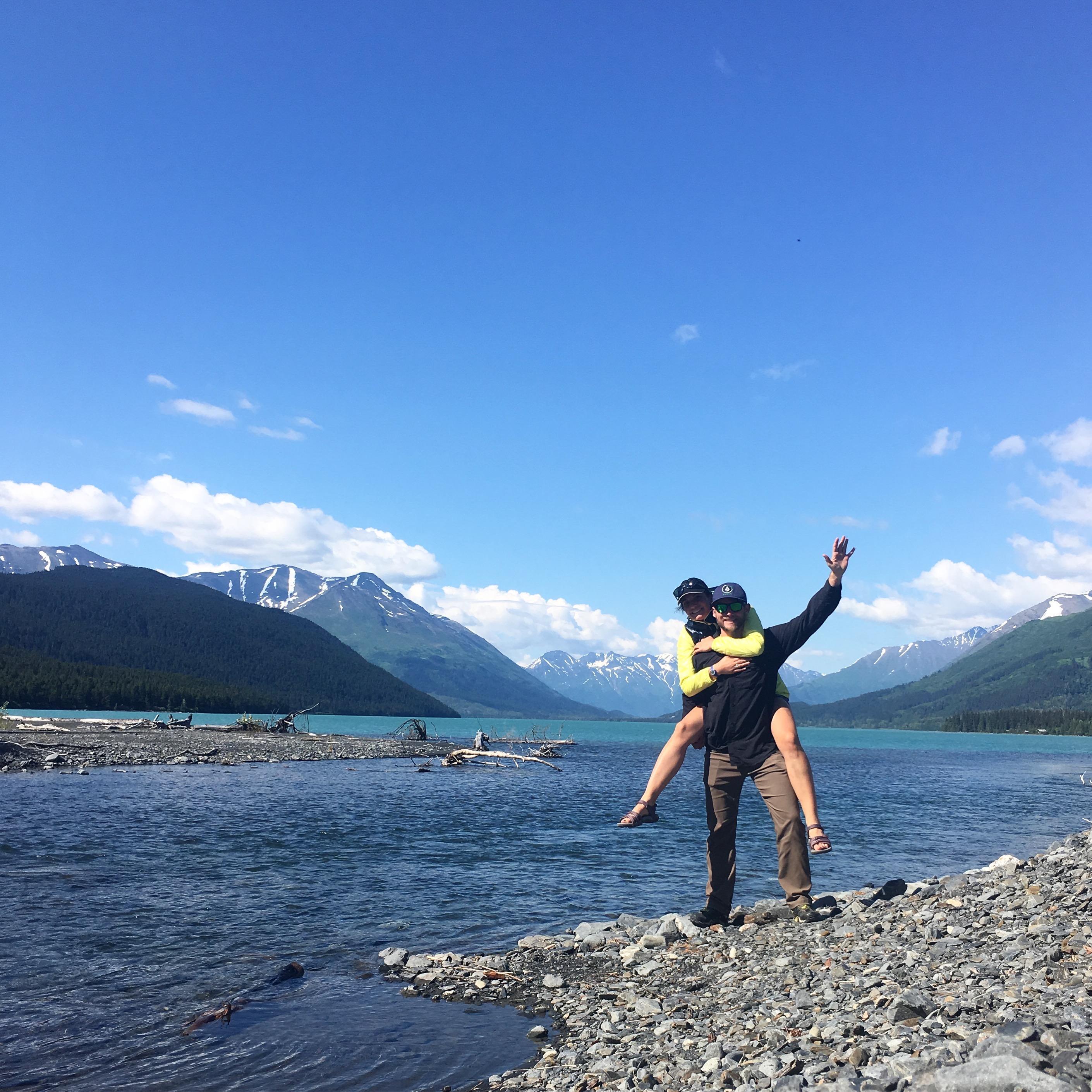 Kenai Lake in Alaska