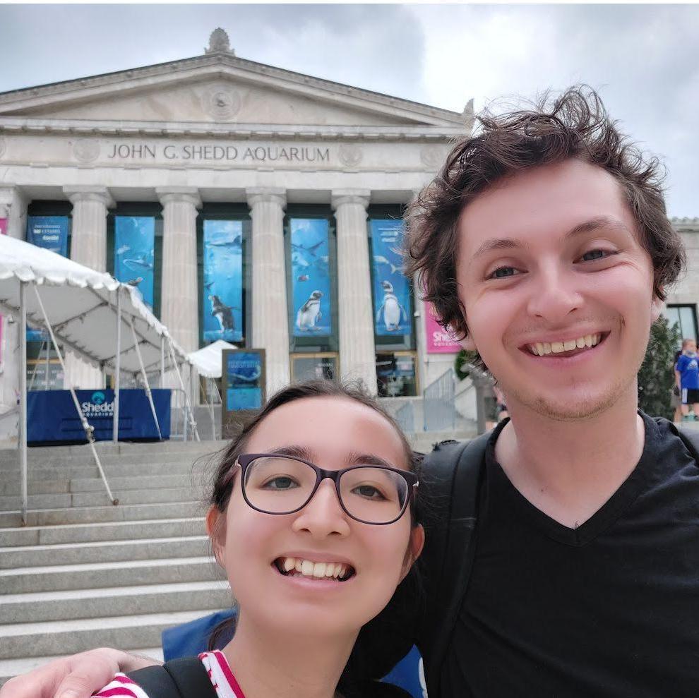 At the Shedd Aquarium!