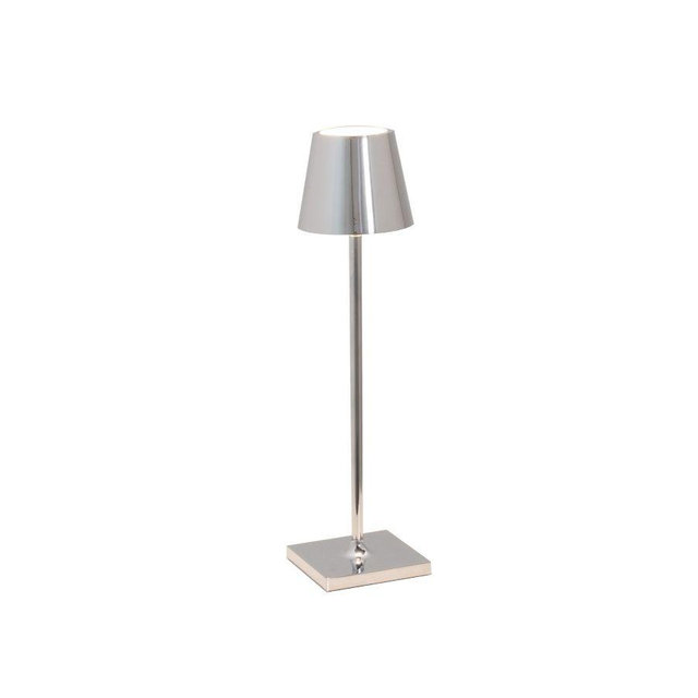 Zafferano Poldina Pro Micro Wireless Touch Light, Glossy Silver