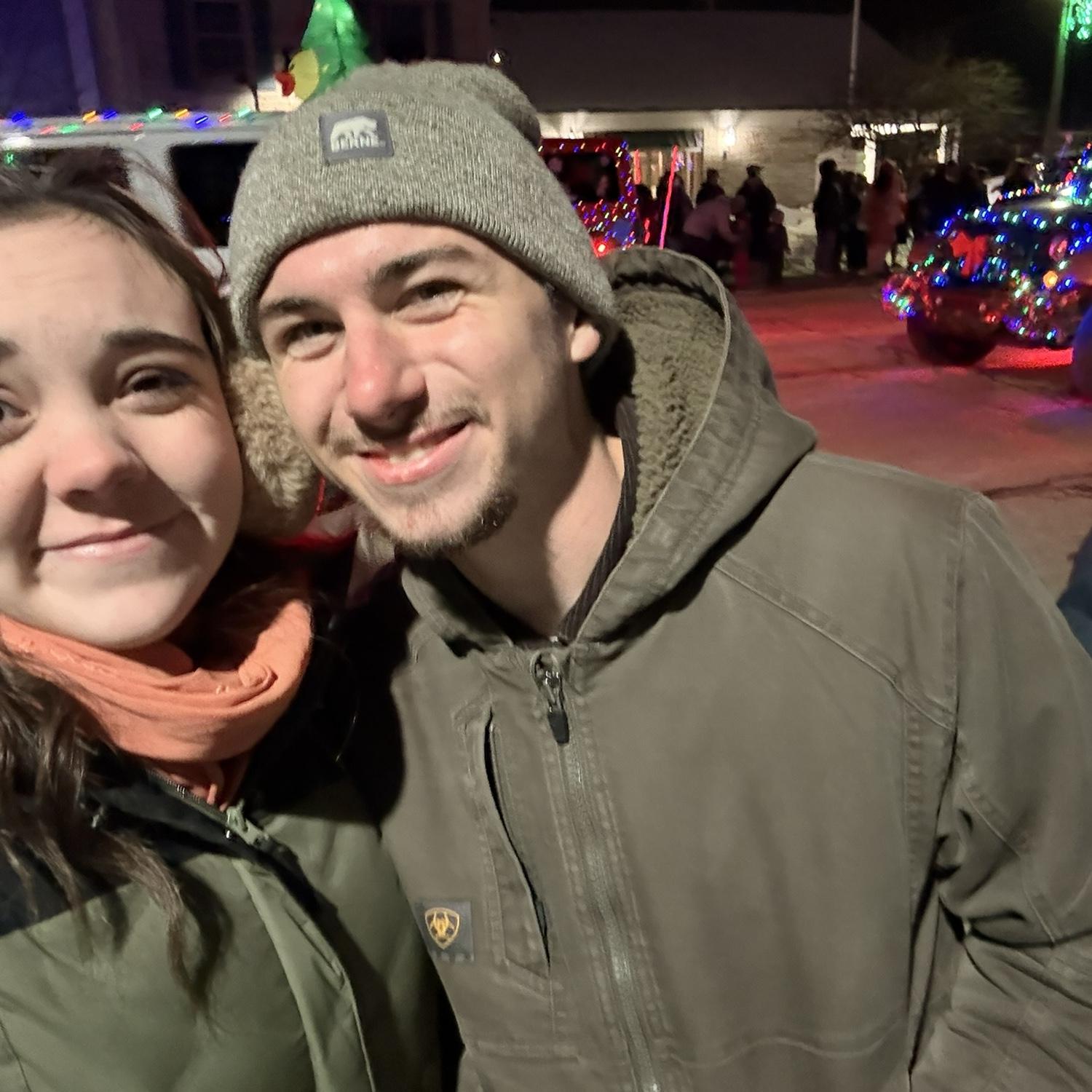 Cold Christmas parade