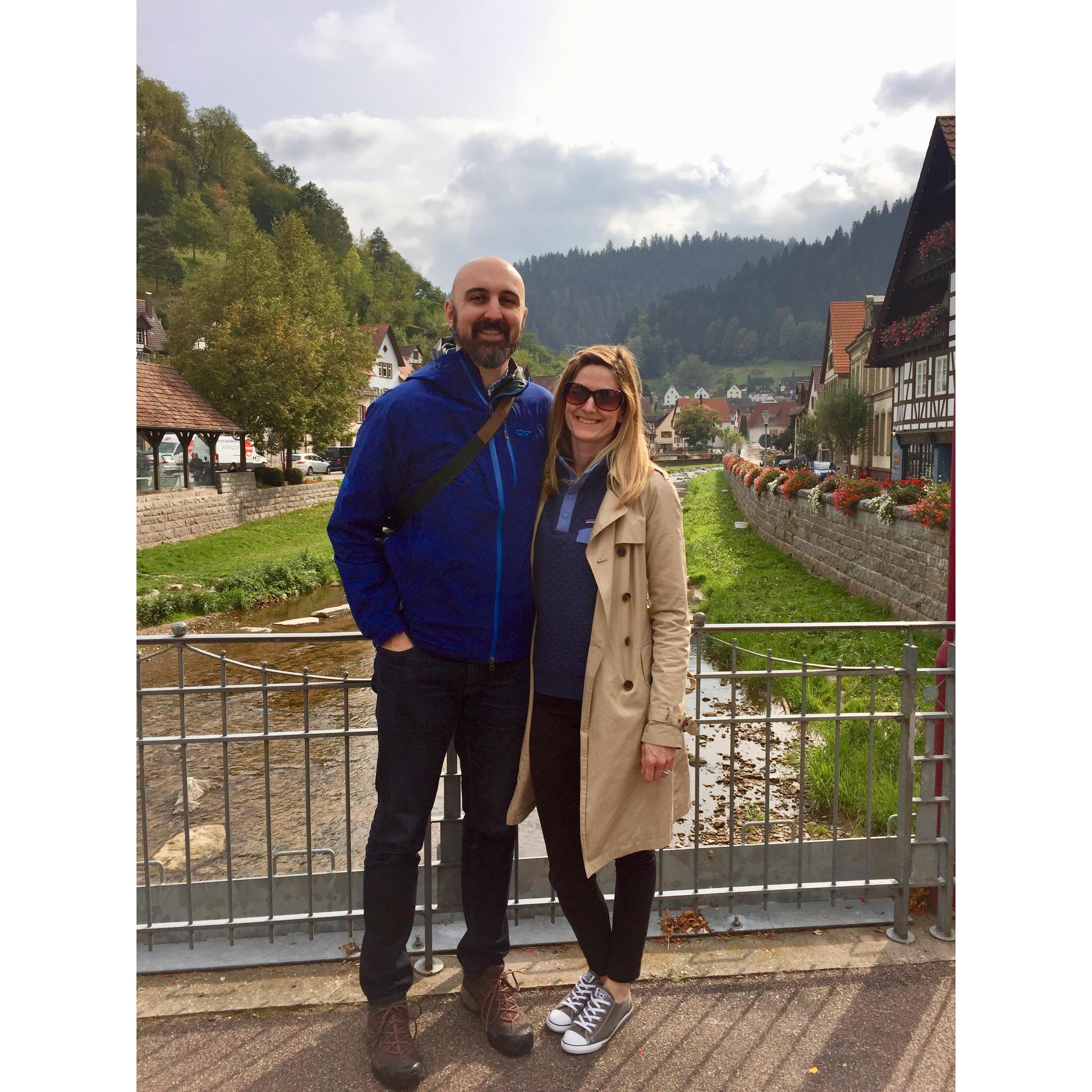 In the Black Forest in south Germany. October, 2018.