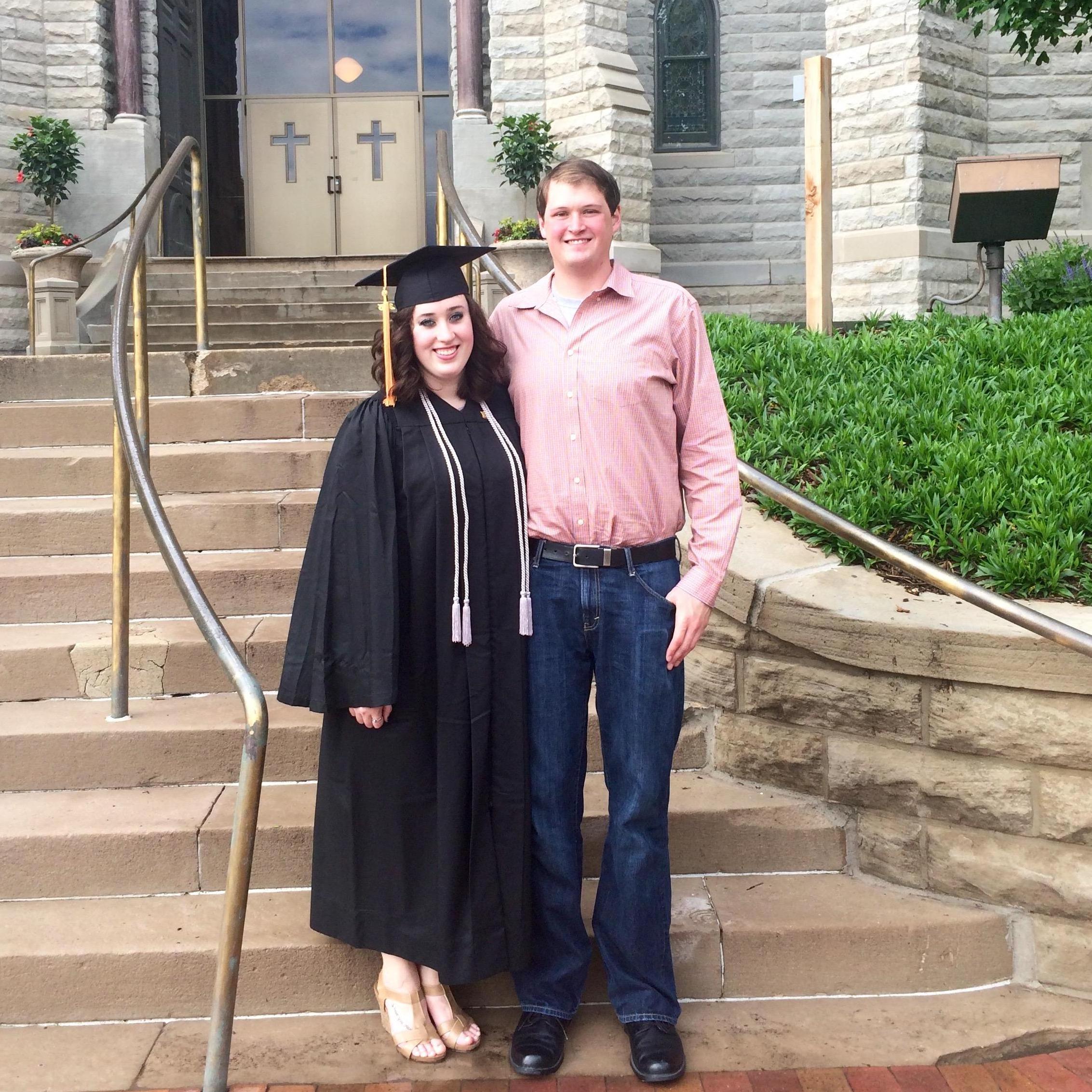 Kiley's graduation from nursing school.