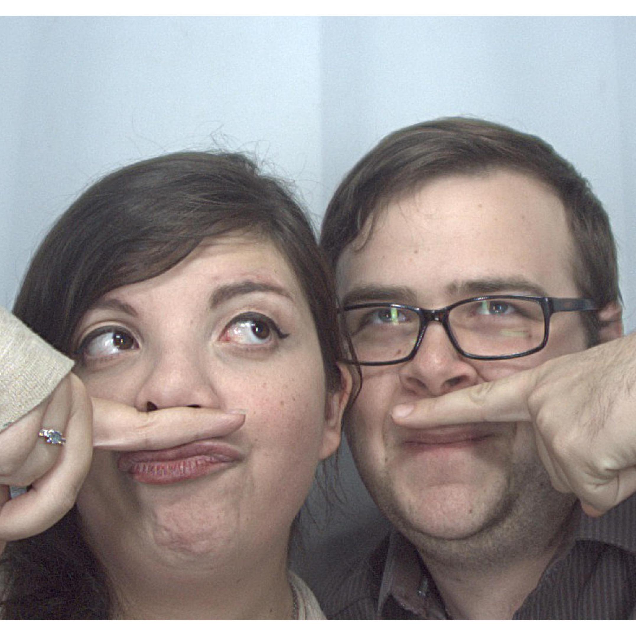 From our 4th anniversary at EPCOT! Love this goofball!