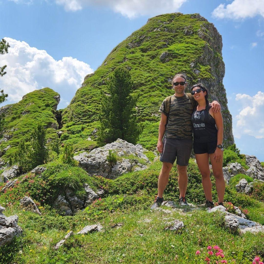 hiking the dolomites; 2023