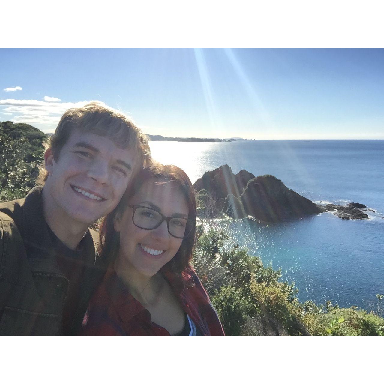 5/17: Kyle met Gina in New Zealand for a 10 day excursion after she finished student teaching at an all girls high school in Auckland