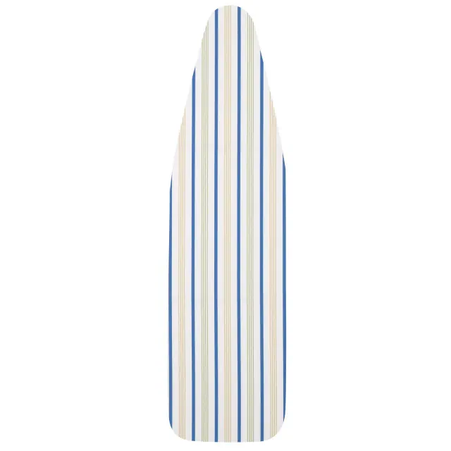 Basic Standard Ironing Board Cover and Pad Set, Multicolor Stripe Pattern