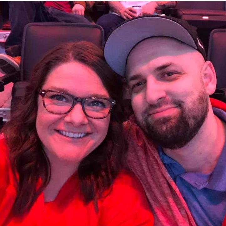 5th row at the Red Wings/Blackhawks game 2020