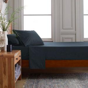 Quince | Organic Brushed Cotton Sheet Set - Nightfall, Cal King