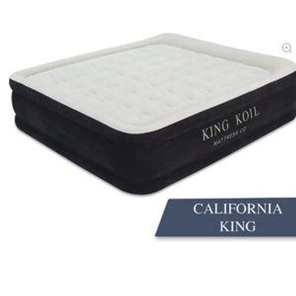 King Koil Luxury Air Mattress with Built-in High Speed Pump