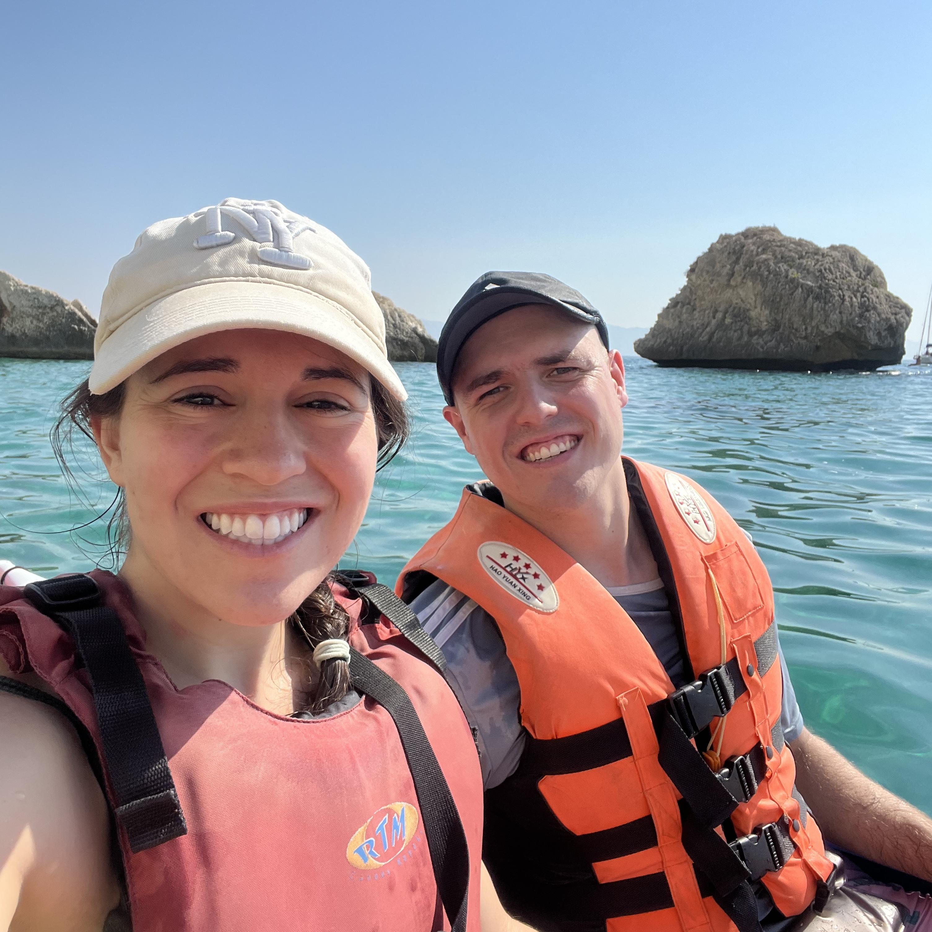kayaking in Sardinia