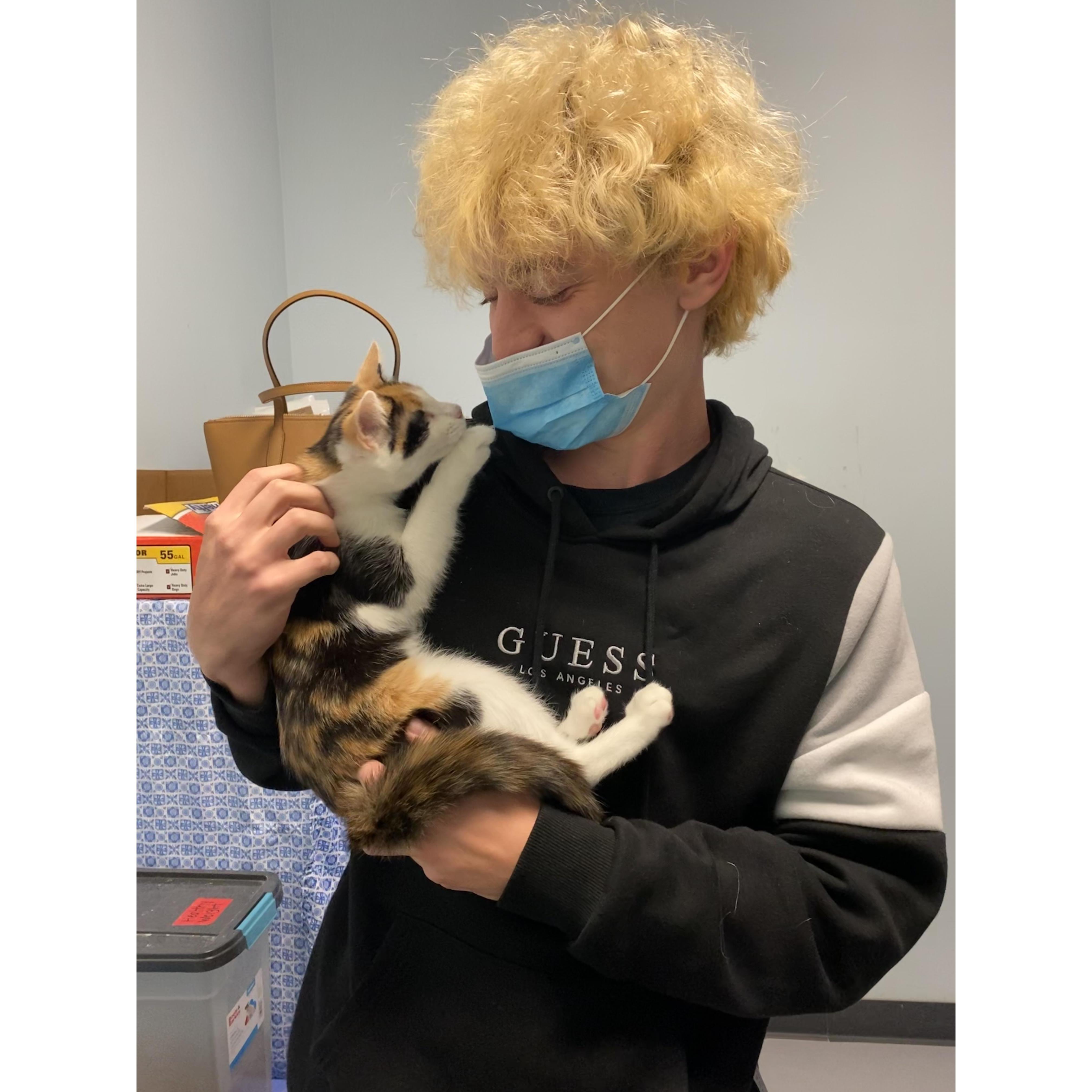 Brought home our kitty :)