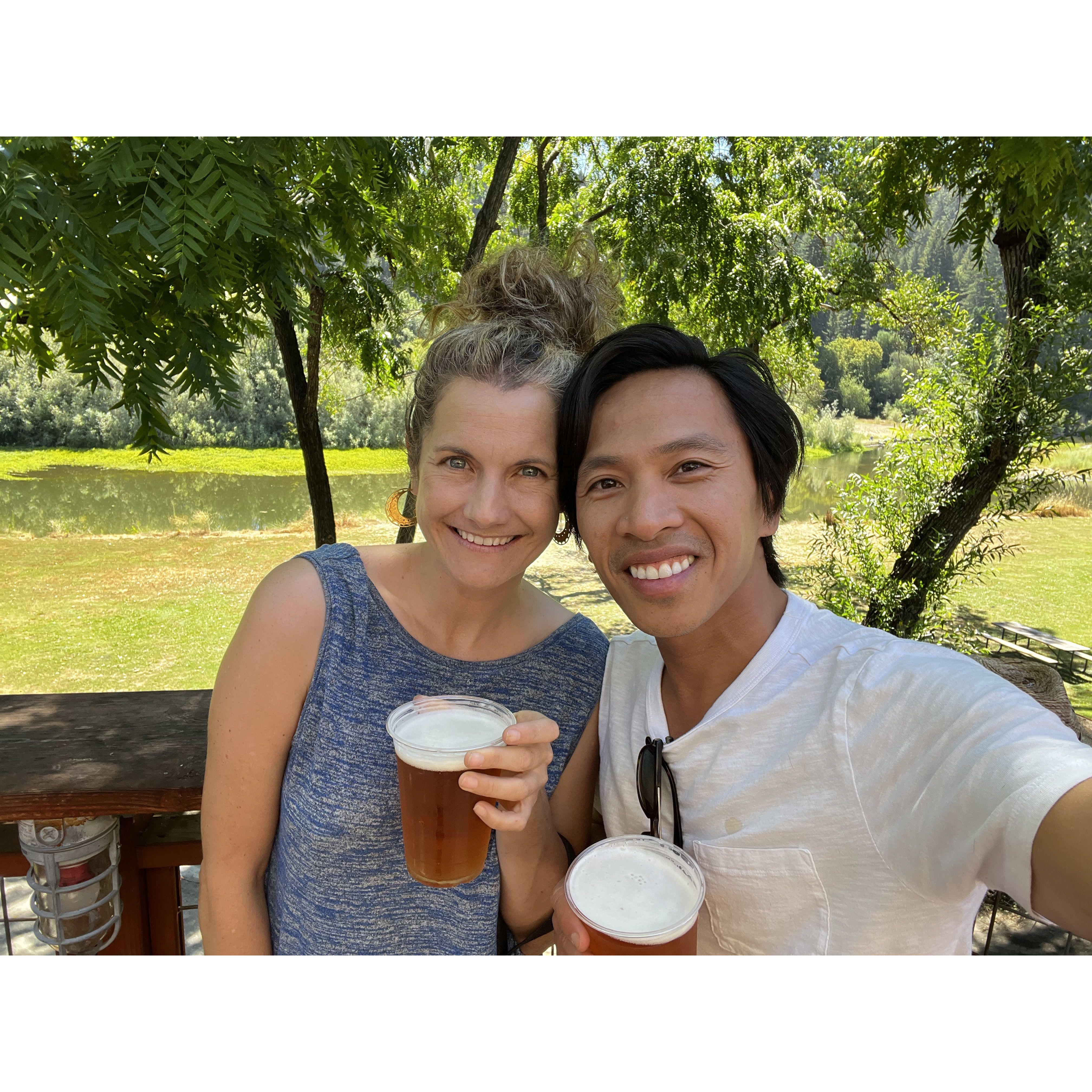 We love our craft beers!