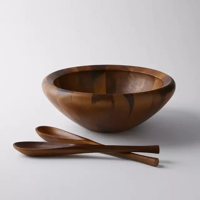Food 52 Dansk Wood Classics 3-Piece Salad Bowl Set