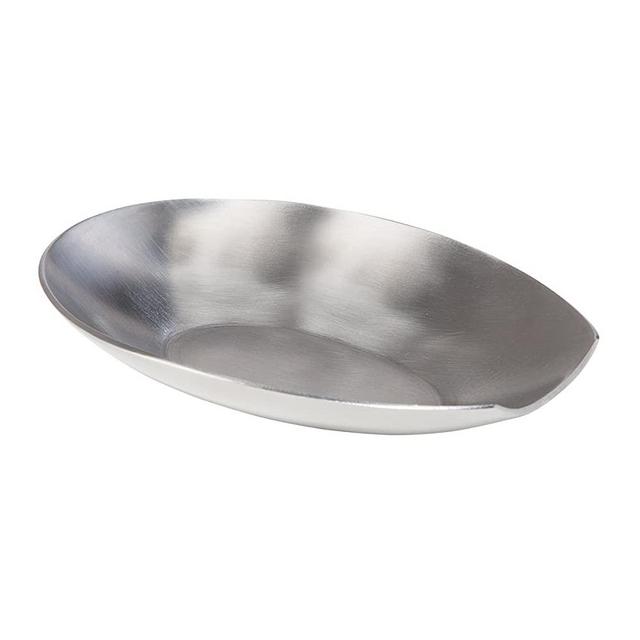 Oggi 7635 Stainless Steel Spoon Rest, 5.25 inch by 3.5 inch