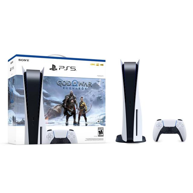 PlayStation 5 God of War Ragnarok Console with Wireless Controller