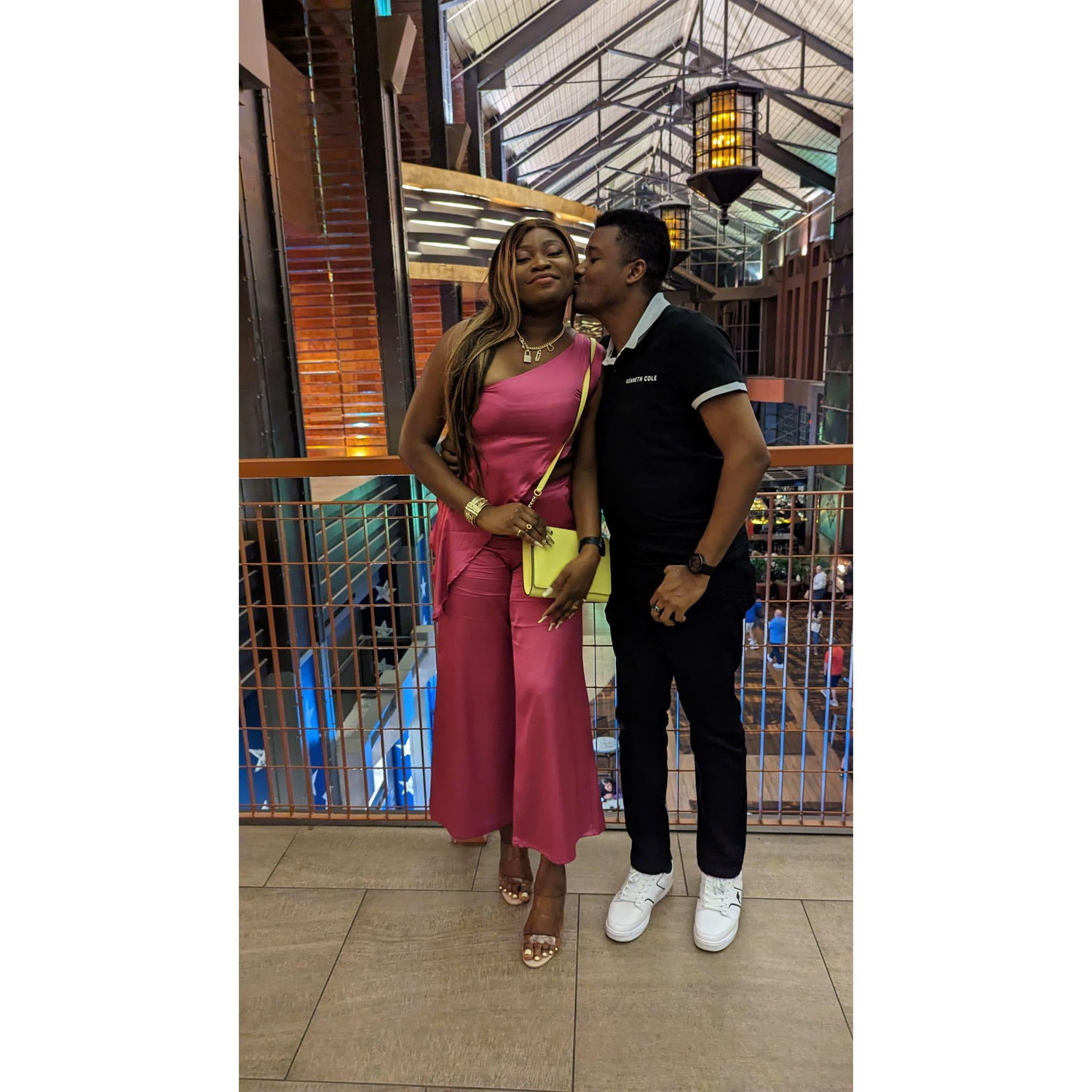 Lavishing in love at the casino