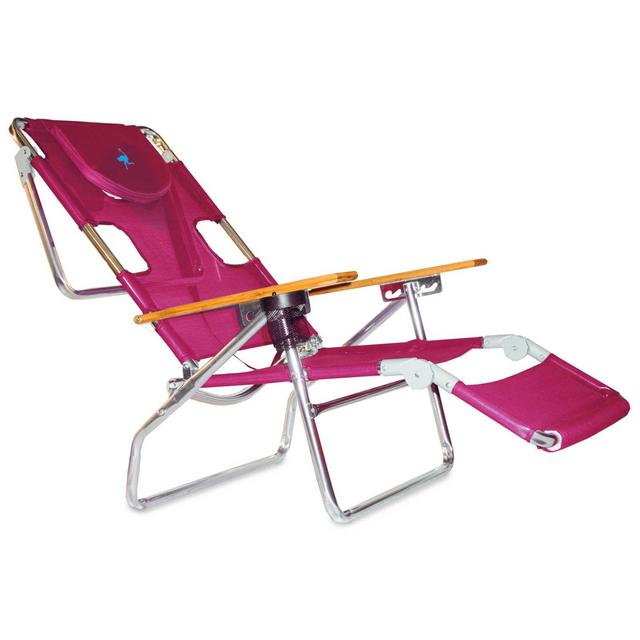 Ostrich 3N1 Beach Chair in Pink