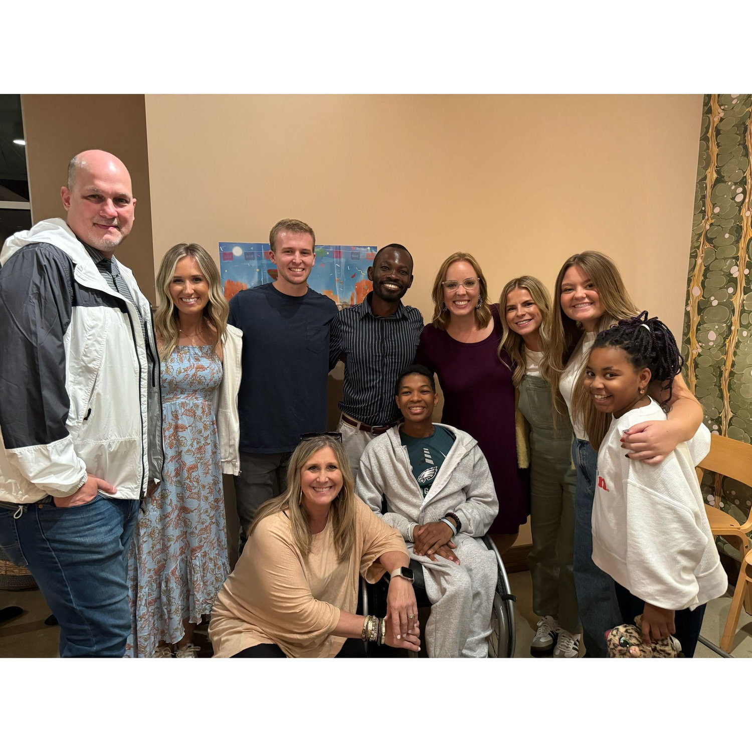 This crew drove hours from Birmingham just to celebrate and love on Daniel! What a blessing y'all are in our lives! We love you!!