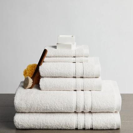 Bath Towel Set - White