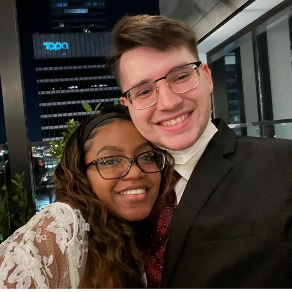 We went to a rooftop restaurant in LA for our 3rd year anniversary. I wonder where we'll go for our first year marriage anniversary.