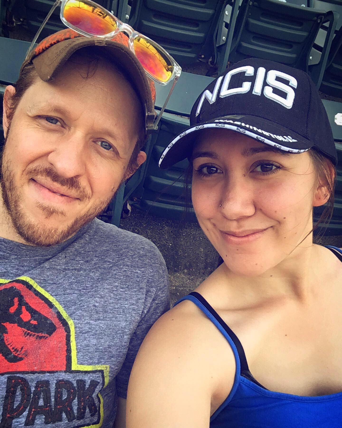 Suzanna’s 1st baseball game—Cleveland Indians