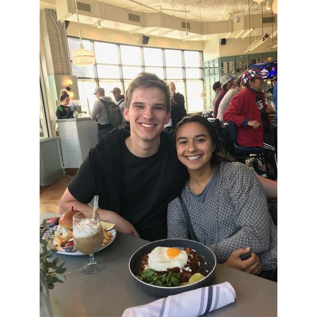 Our first ever photo (Sept 2018)
