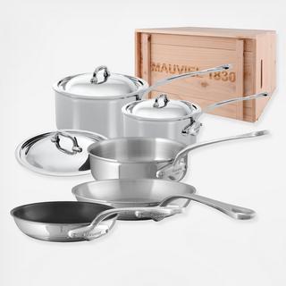 M'Cook 8-Piece Cookware Set with Crate