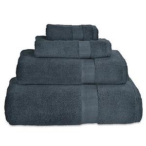 DKNY Mercer Washcloth in Charcoal