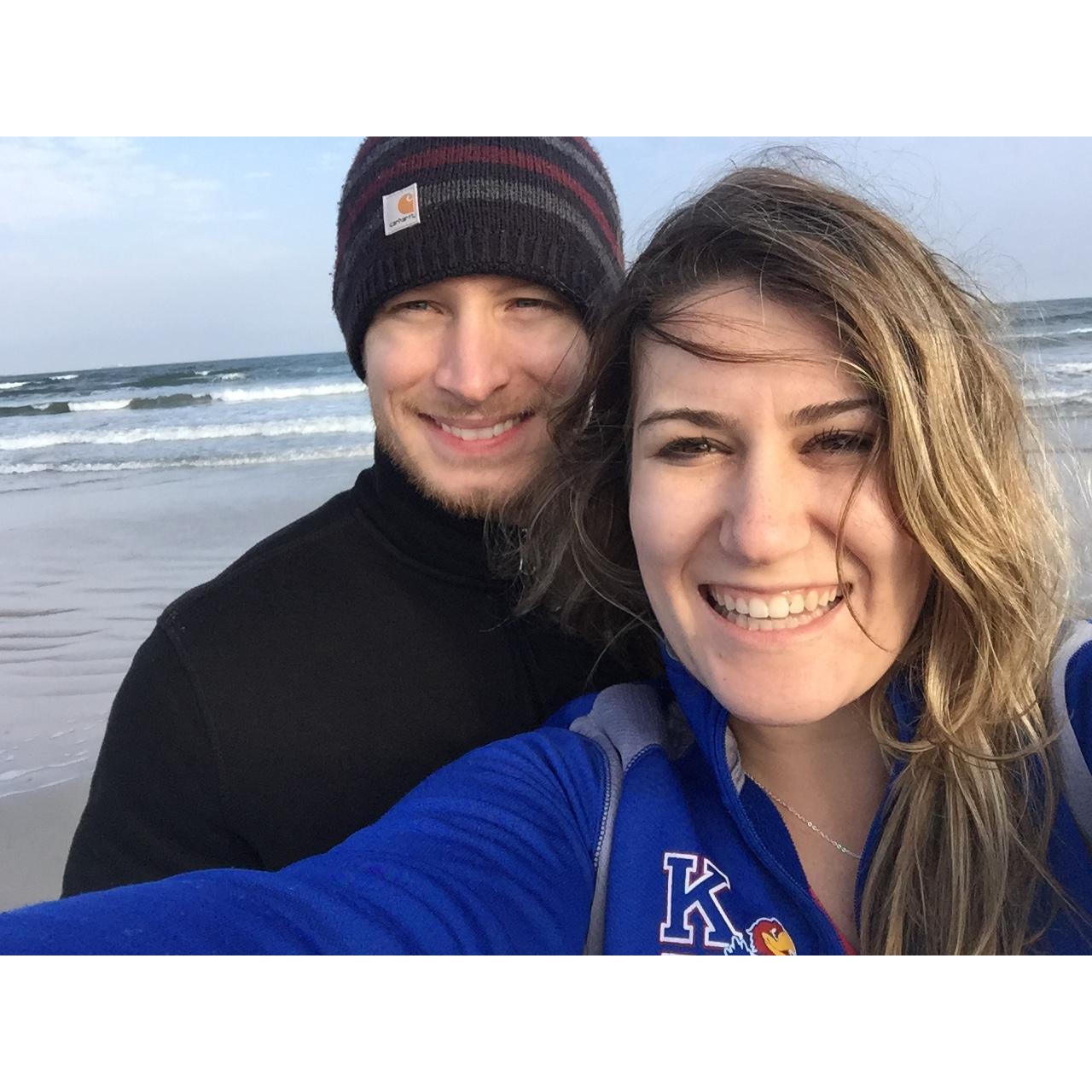 Our first trip together to Port Aransas