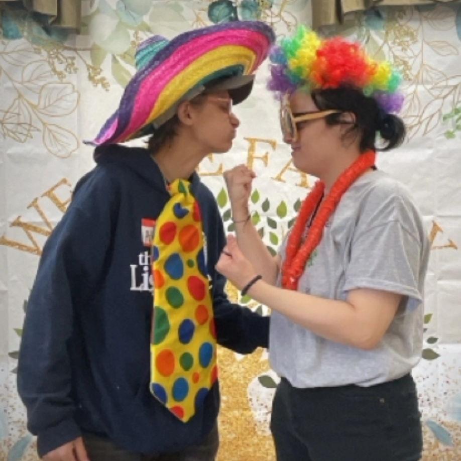 A couple of clowns.