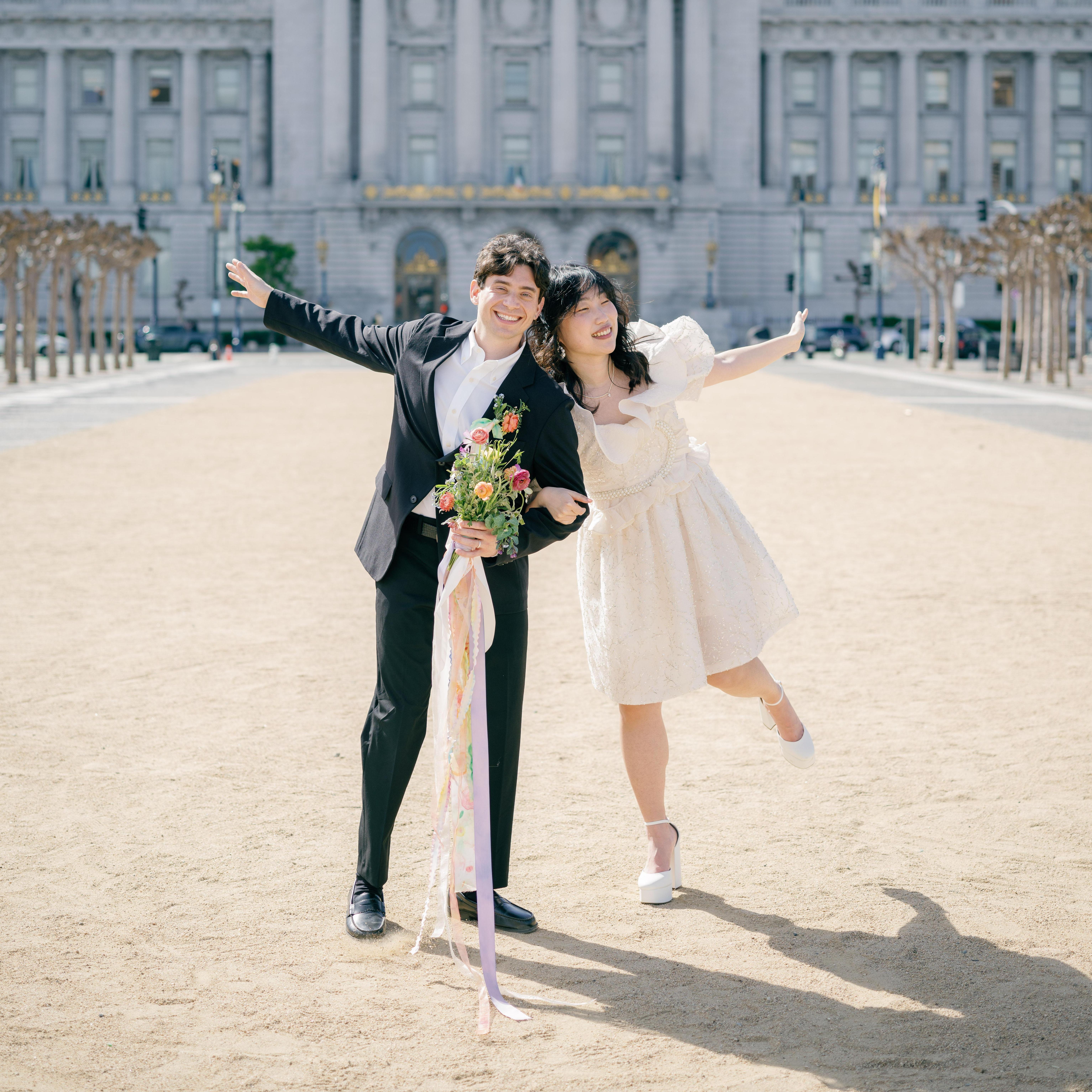 SF City Hall Wedding
We eloped!