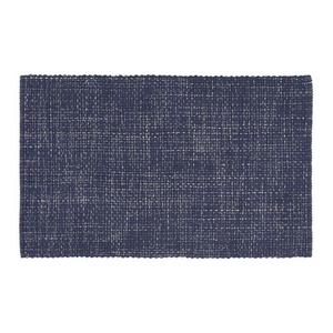Della Indigo Cotton Flat Weave Rug 30x50