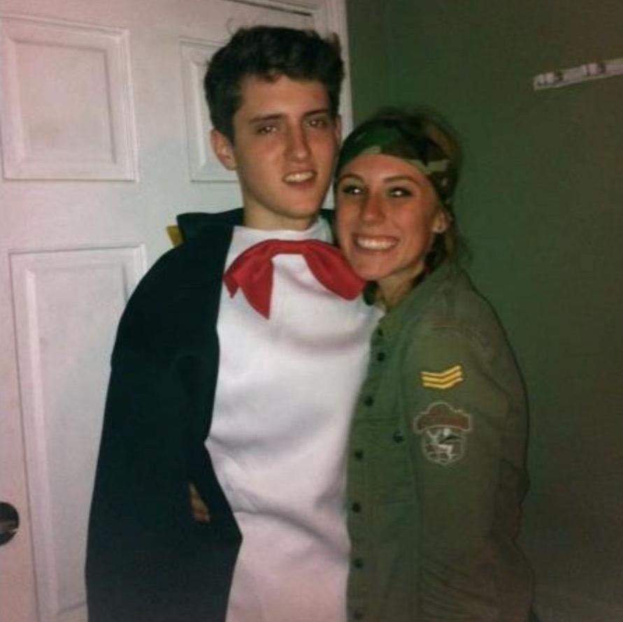 our first photo together circa 2014