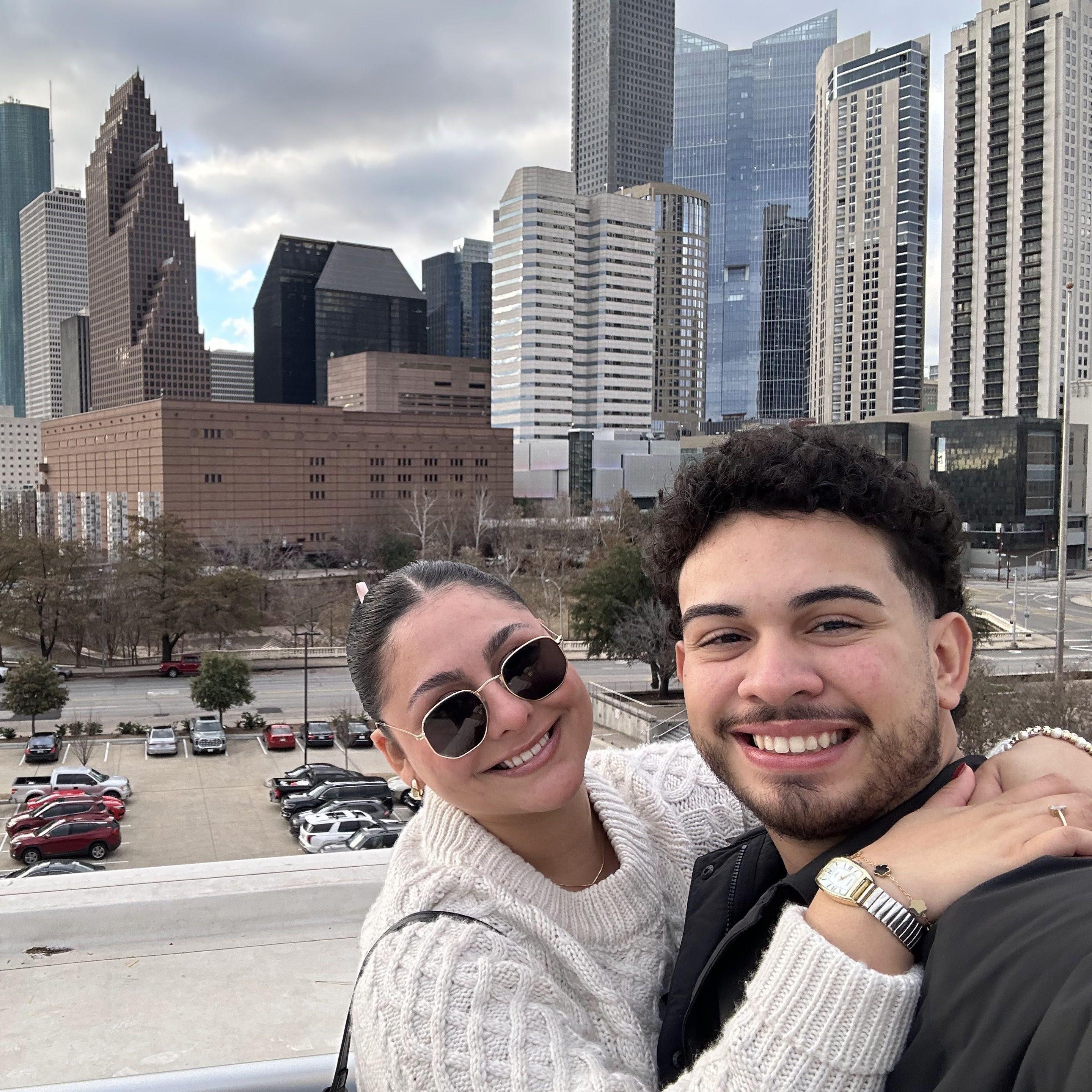 Chris's first trip to houston to see Krishna