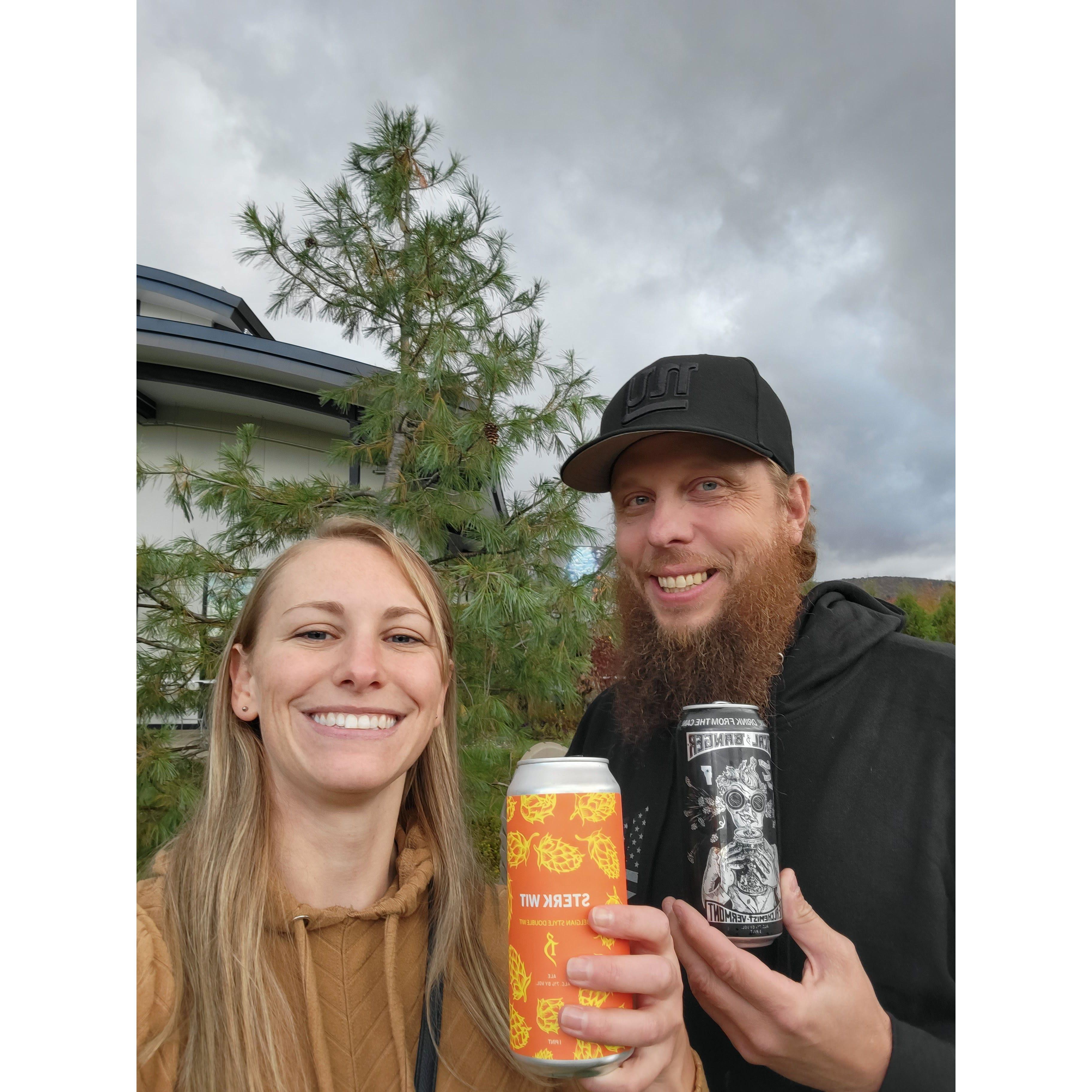 Beers at The Alchemist Brewery