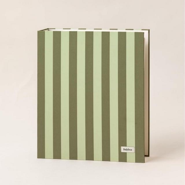 DailyDocs Organizer – Premium Linen Document Binder System with Full & Half-Page Envelopes for Important Papers, Passports, Birth Certificates & More