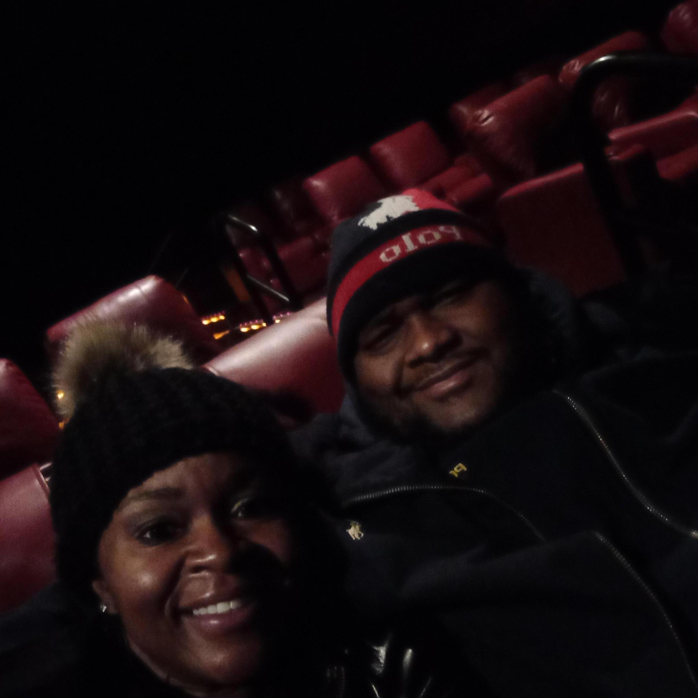 Movie night with my bestie. He's a Marvel fan!