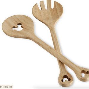 2-Piece Bamboo Salad Server Set