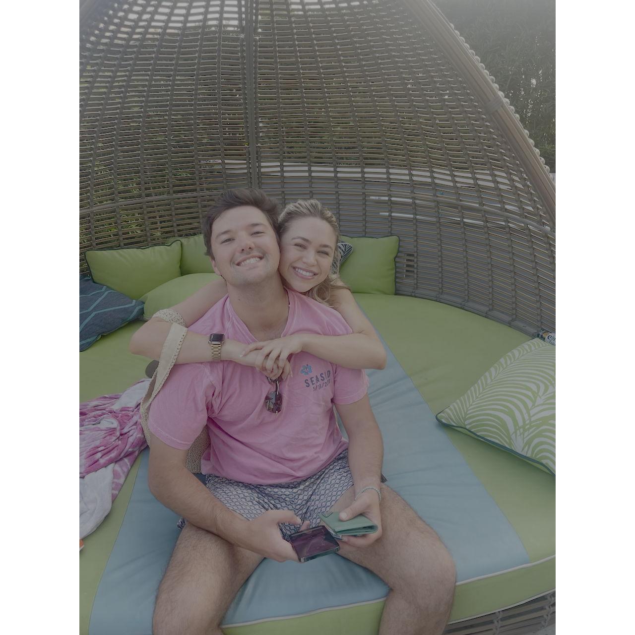Our second date, the day after our first- haha!