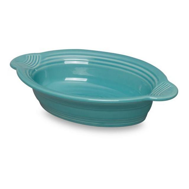Fiesta® 17 oz. Oval Individual Casserole Dish in Turquoise