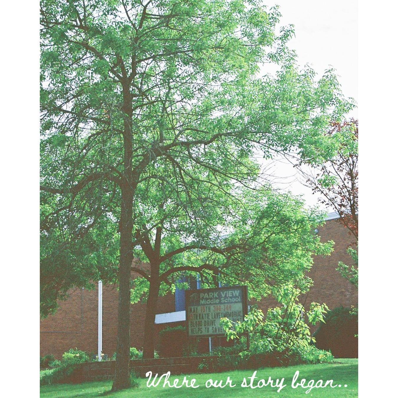 Where our love story began..