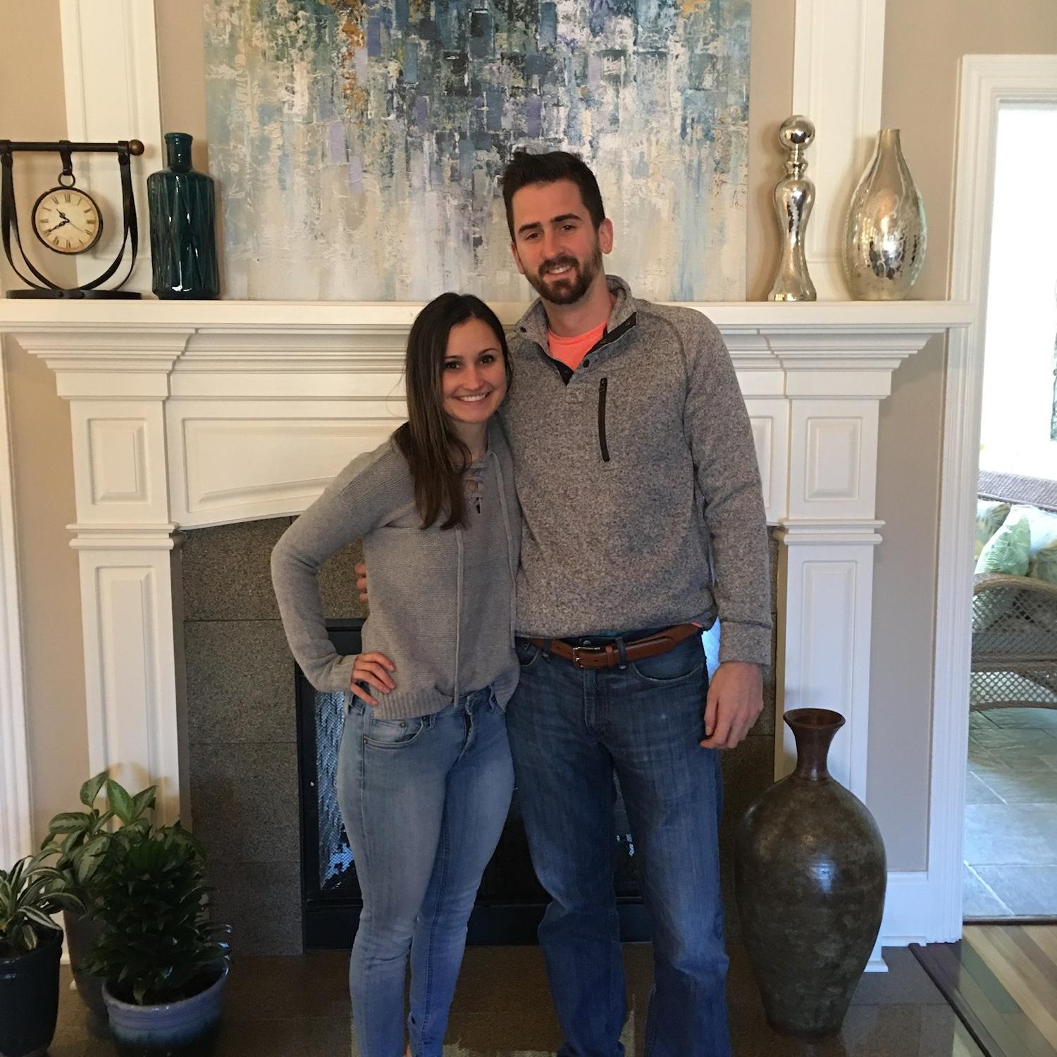 Visiting Andy's family for the first time in Huntsville