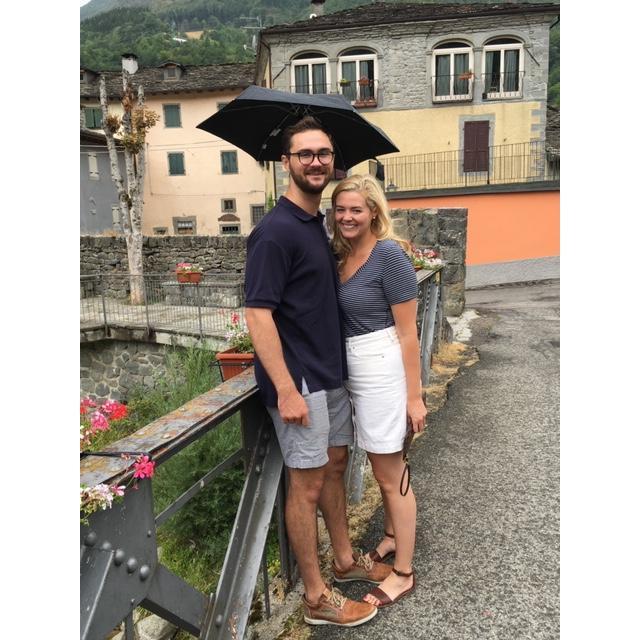 our first trip to Italy together