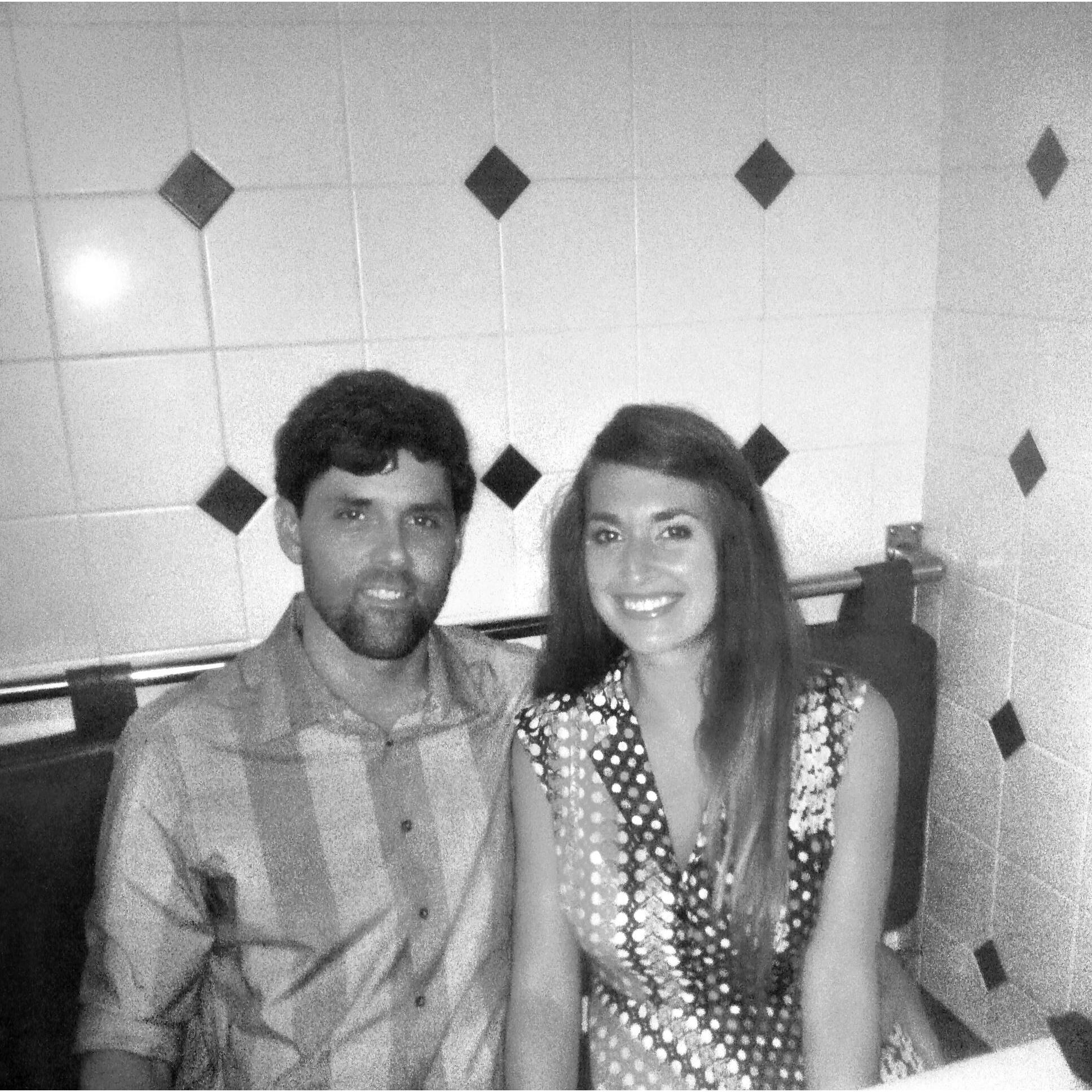 One of our first fancy dates at 29 South!