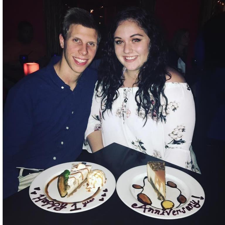 Our one year anniversary.