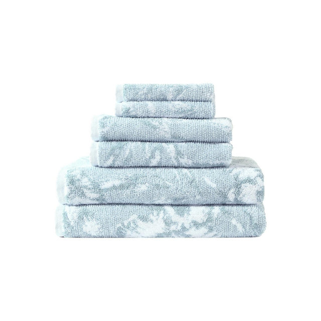 Tommy Bahama Shadow Hibiscus Cotton Terry Towel Set
