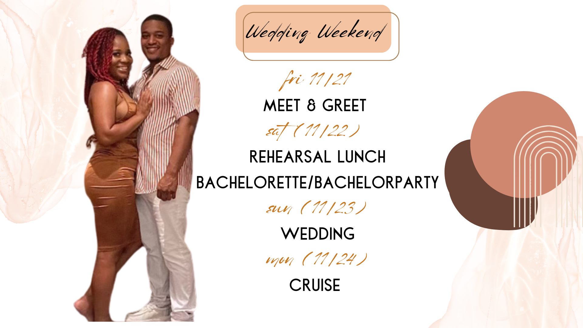 The Wedding Website of Jasmine Crittendon and Kendal Dennis