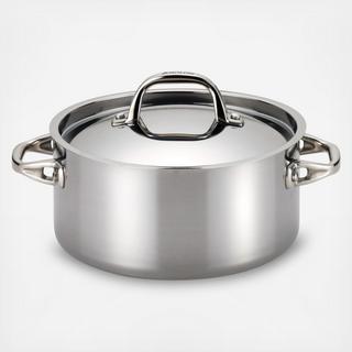 Tri-Ply Clad Covered Dutch Oven