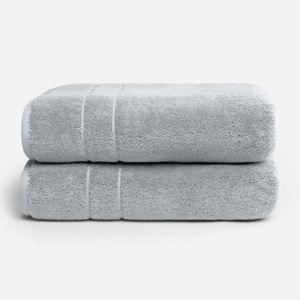 Super-Plush Turkish Cotton Bath Towels - Smoke