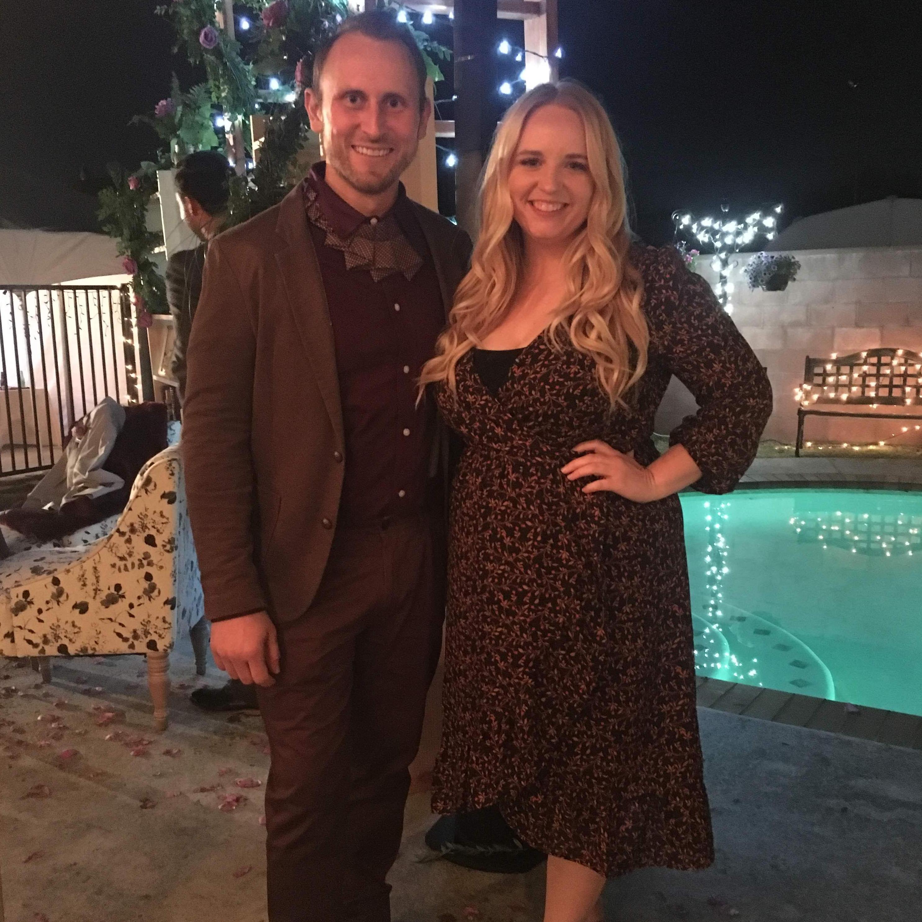 Finally got to attend a wedding together. (Congratulations Patrick & Kayla!)